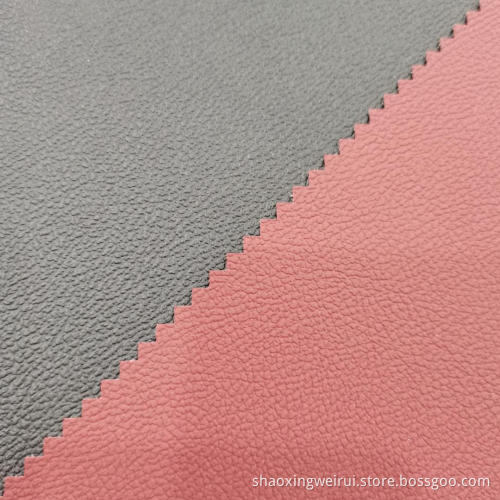 Full Lines 0.7mm PVC Leather With French Terry